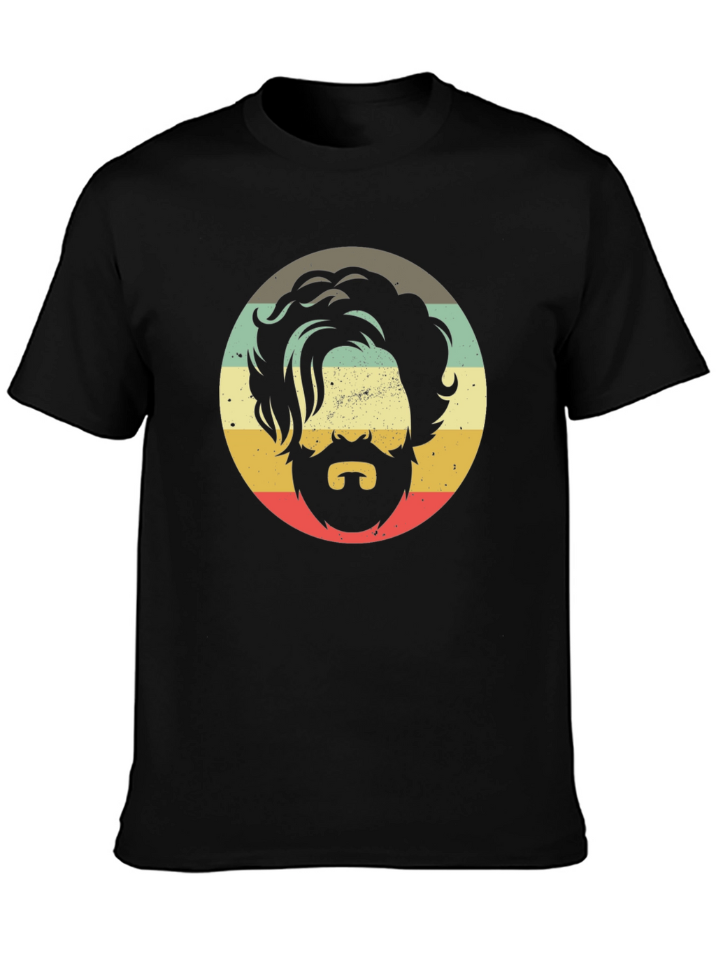 Retro Bearded Man Graphic Tee