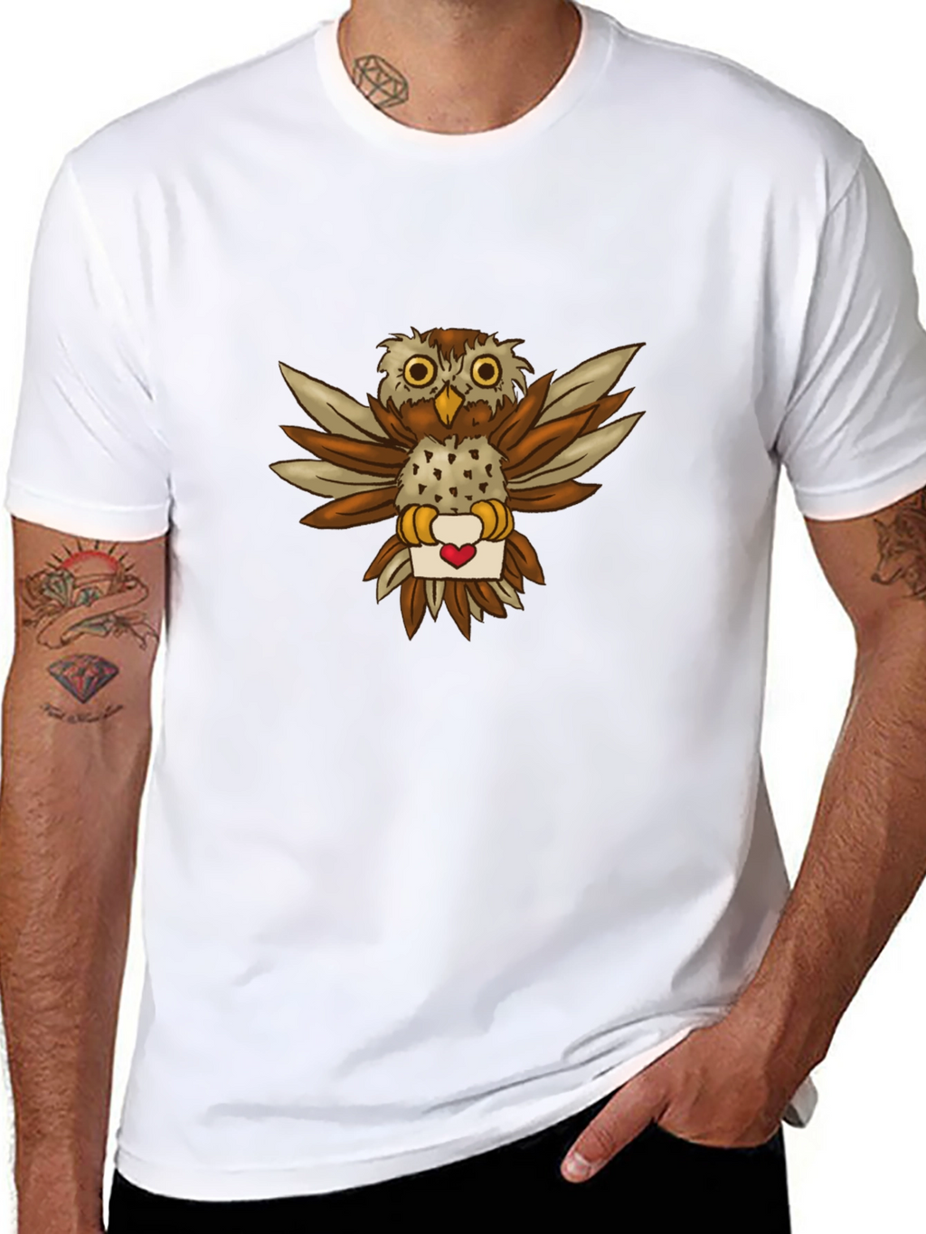 Owl Love Letter Graphic Tee