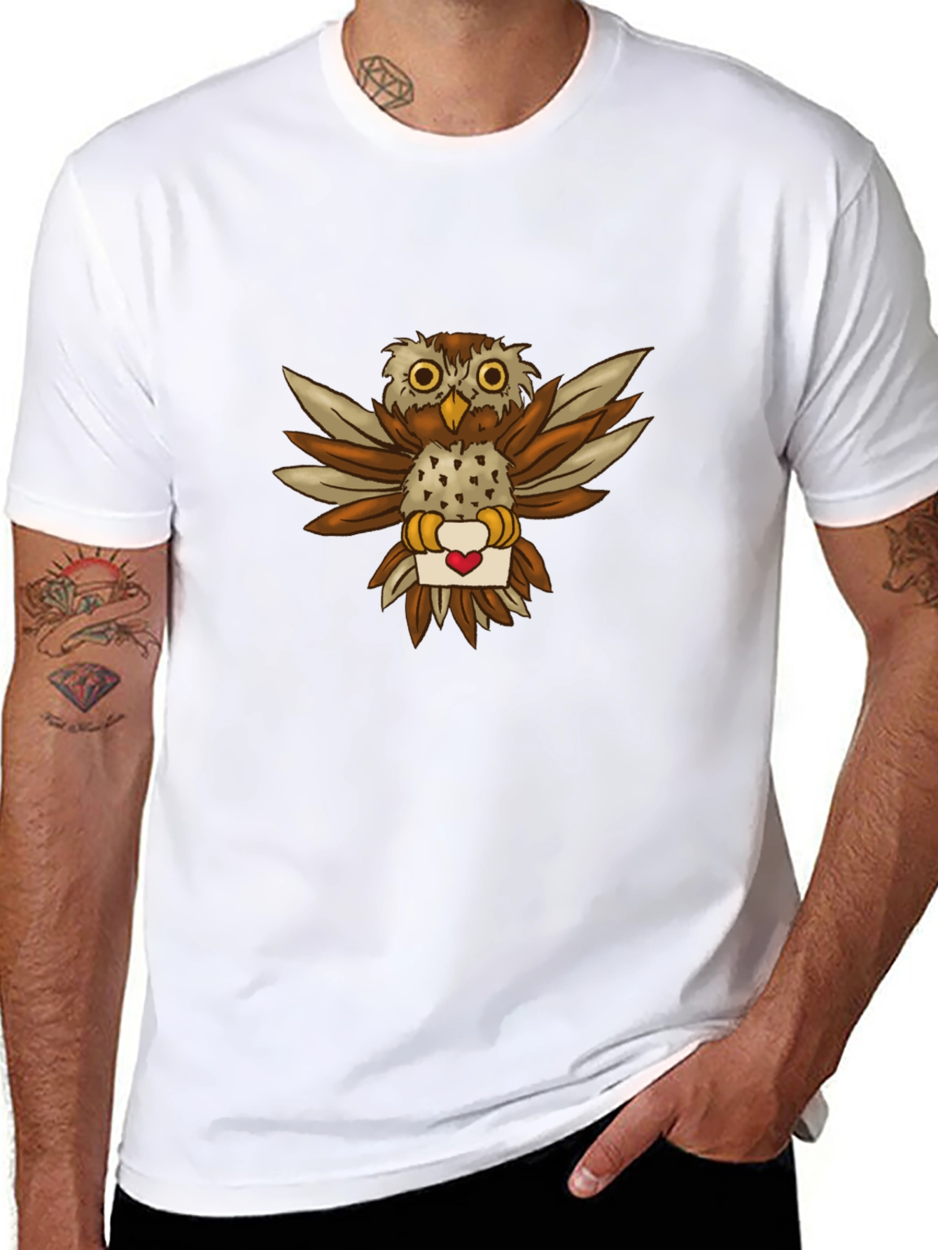 Owl Love Letter Graphic Tee