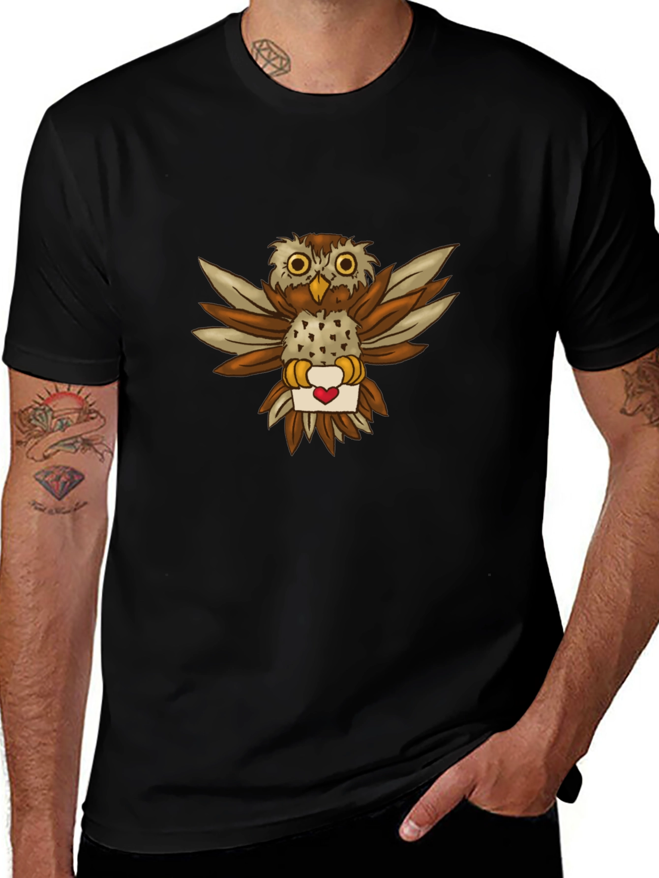 Owl Love Letter Graphic Tee