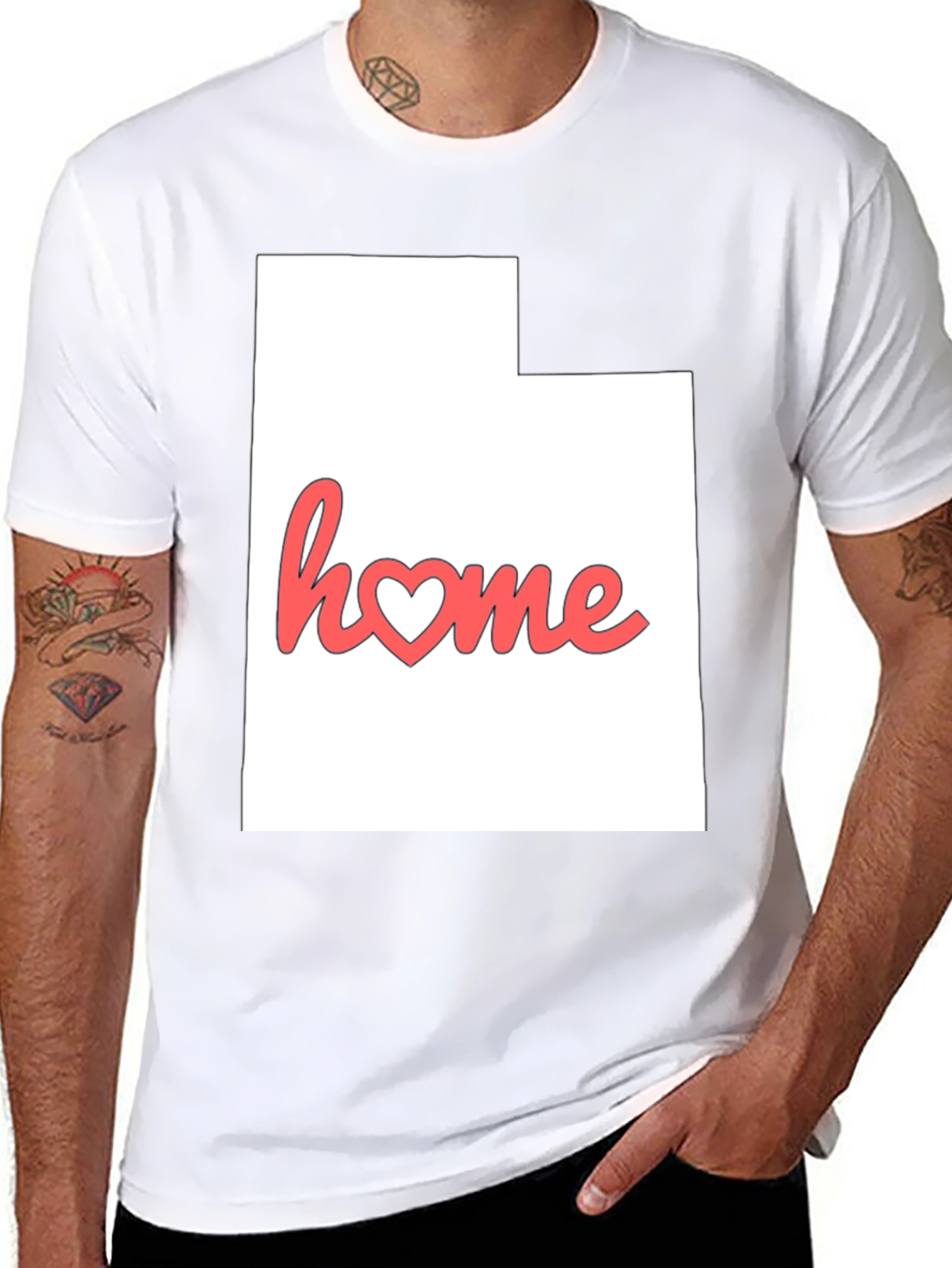 Utah Home State T-Shirt - Show Your Love!