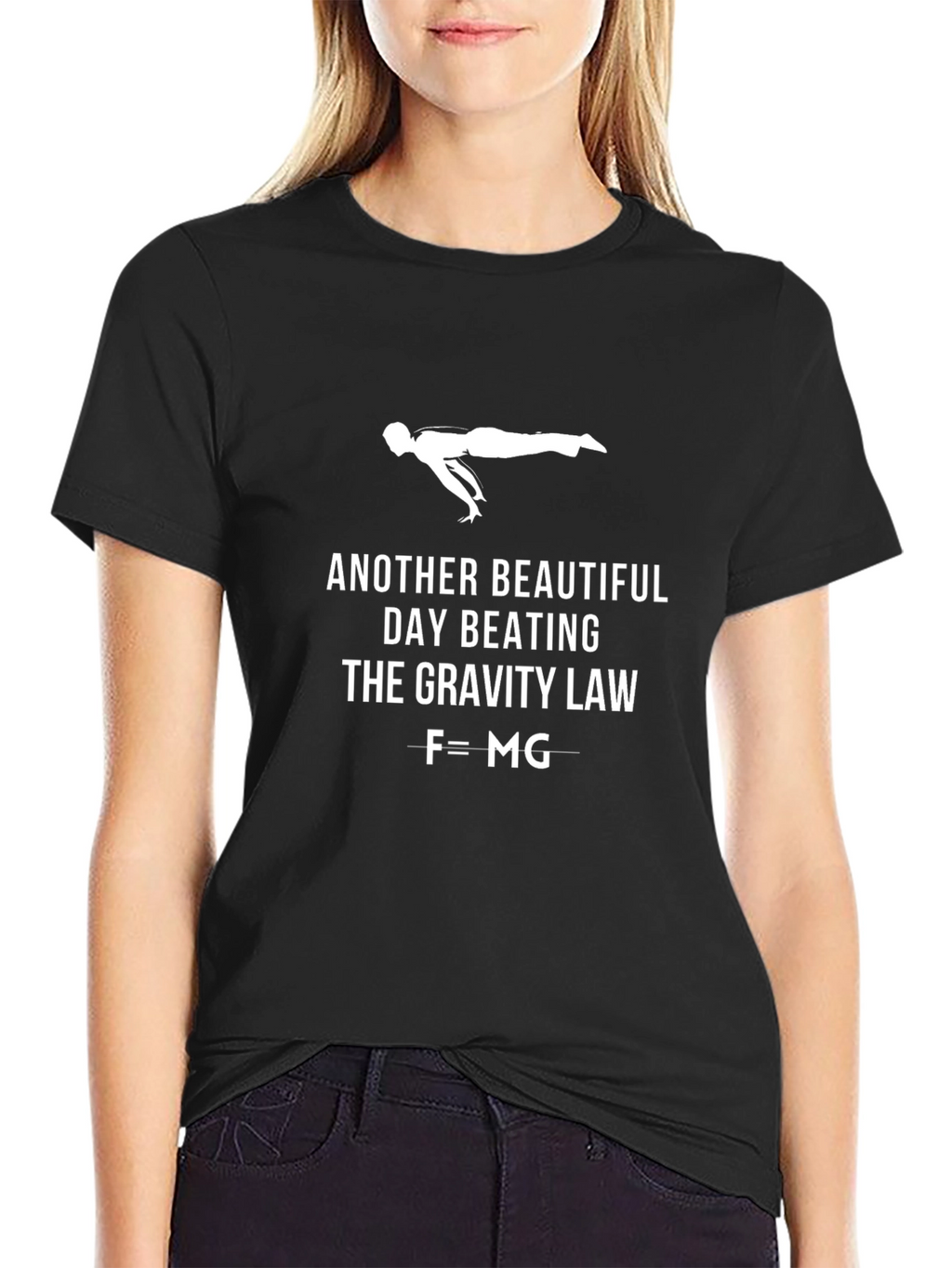 Gravity Law T-Shirt | Fitness Workout Graphic Tee