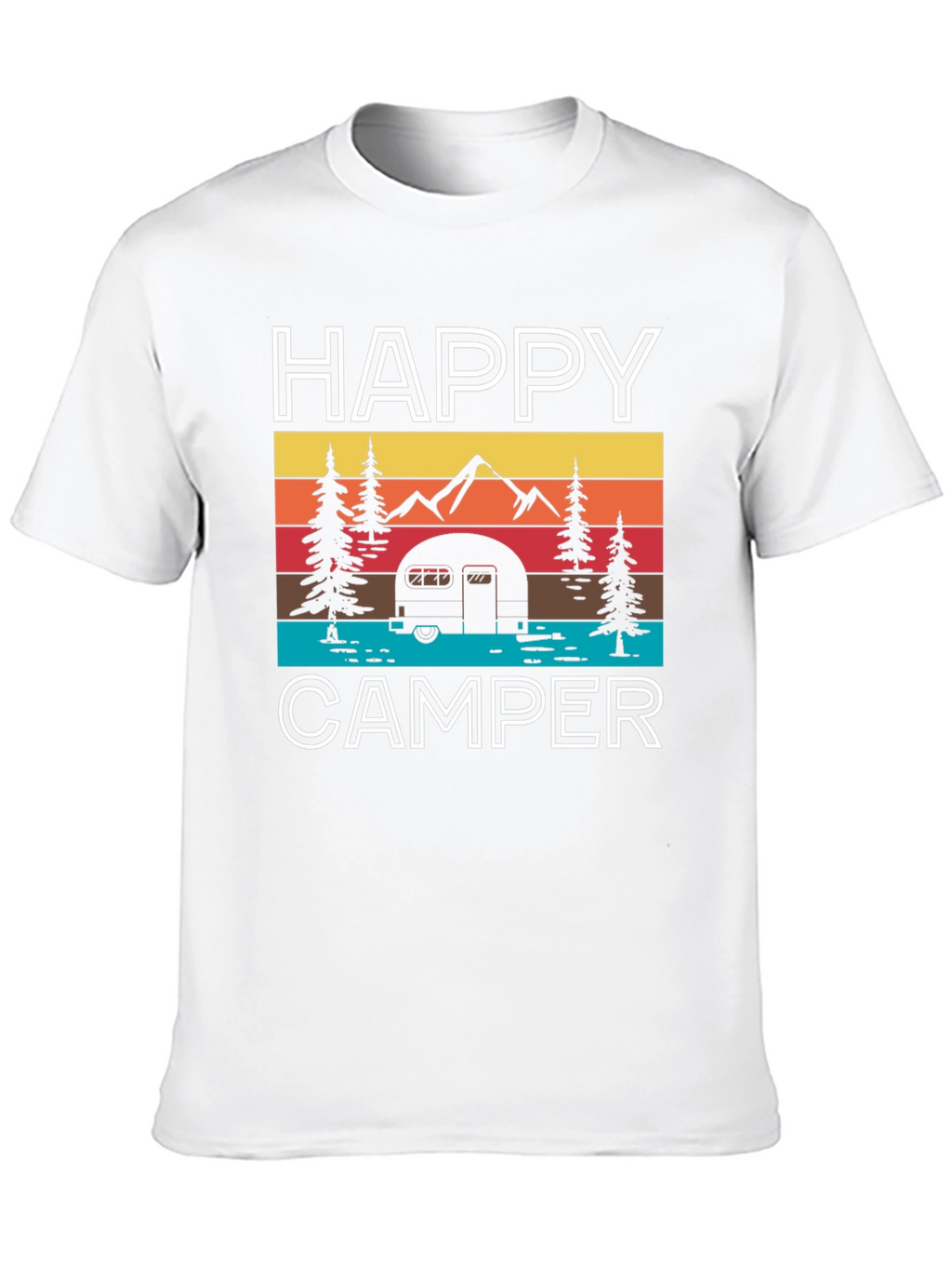 Happy Camper Graphic T-Shirt
