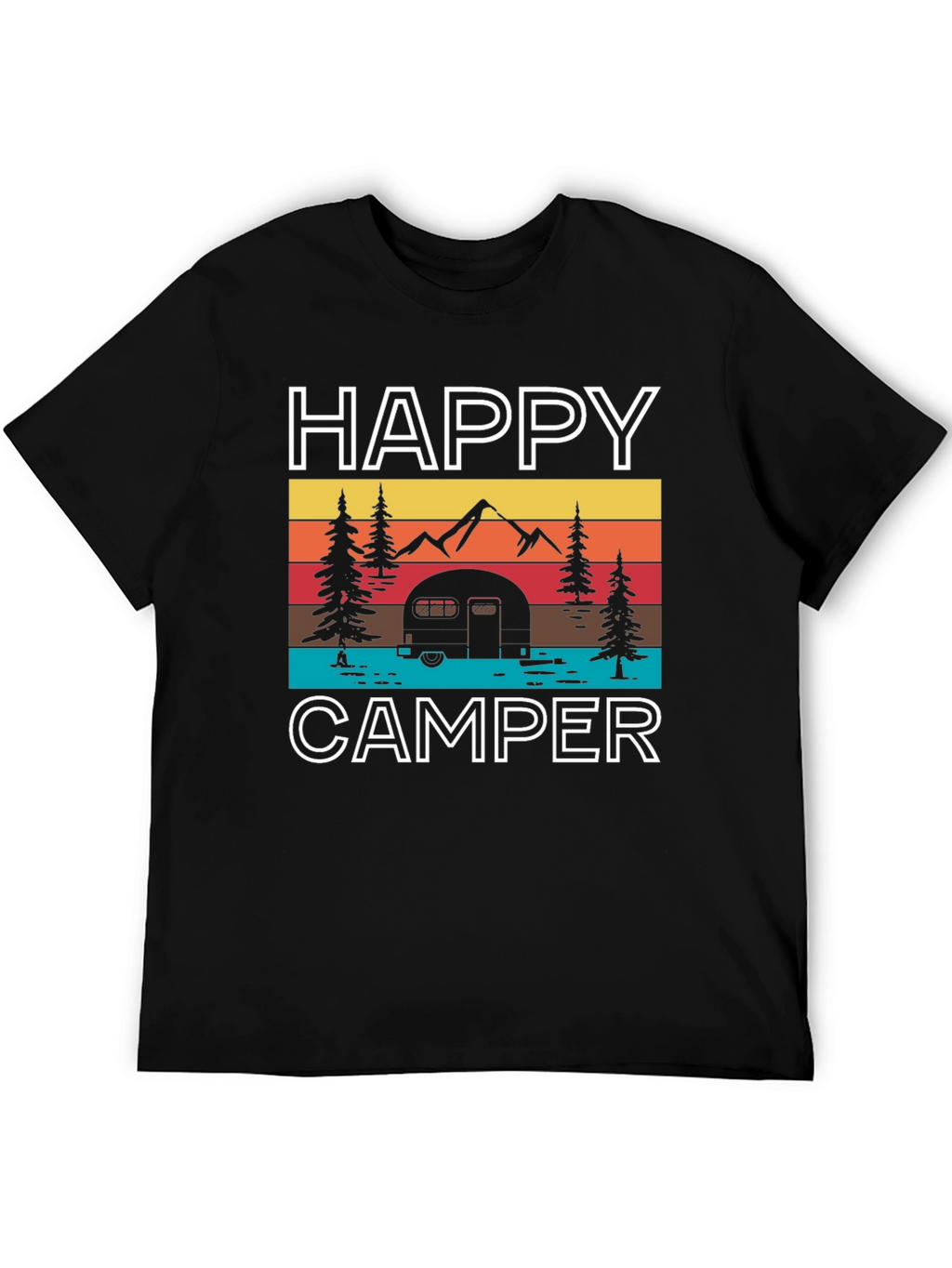 Happy Camper Graphic T-Shirt