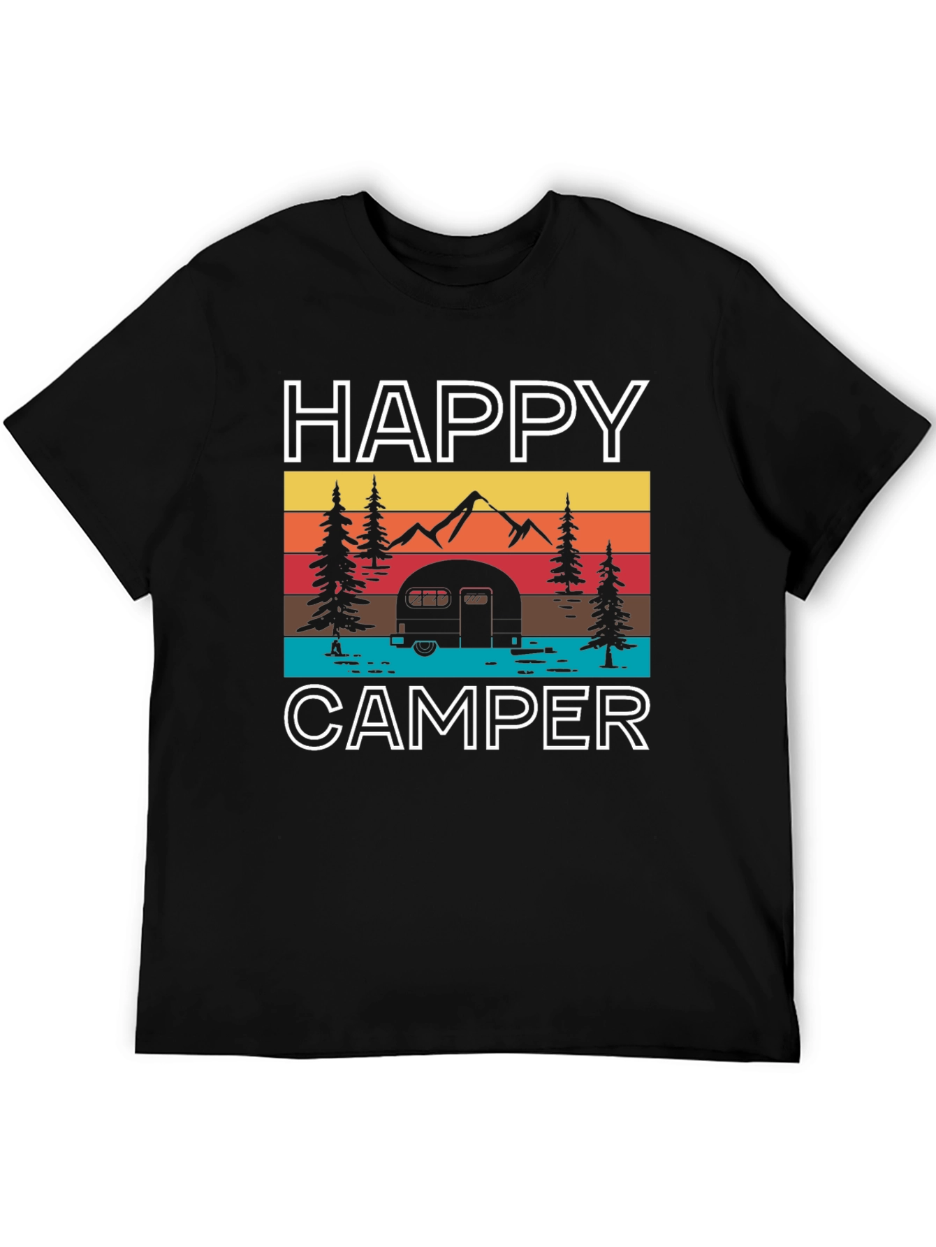 Happy Camper Graphic T-Shirt