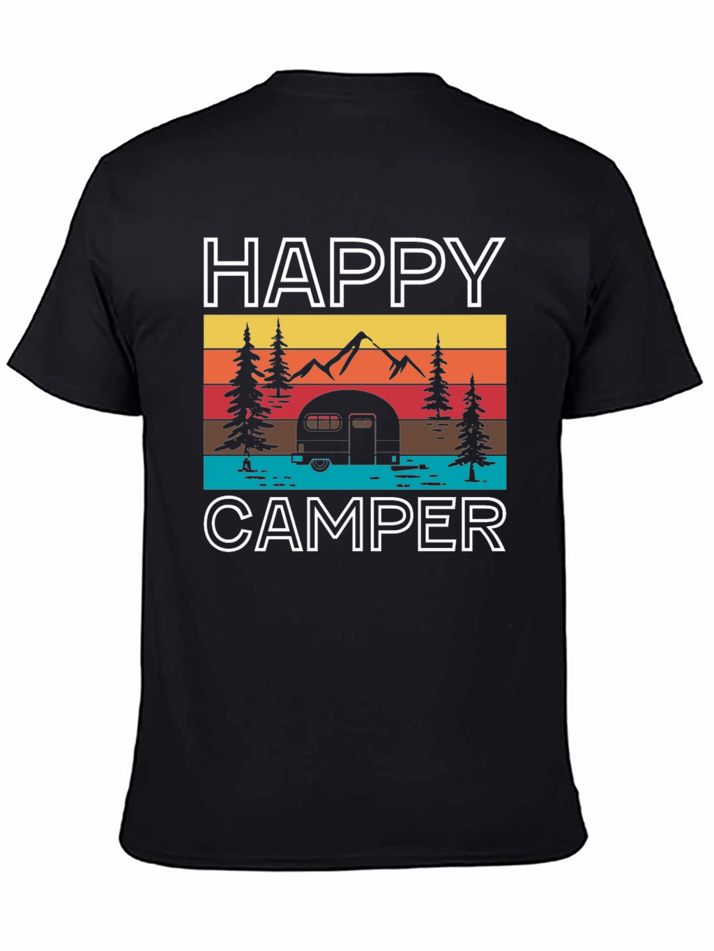 Happy Camper Graphic T-Shirt