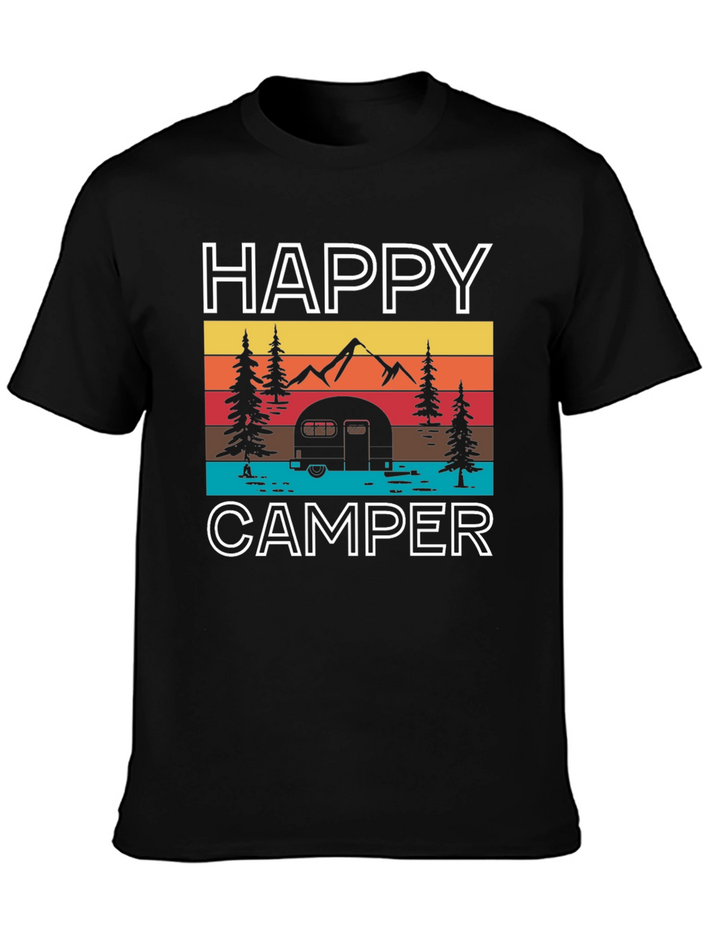 Happy Camper Graphic T-Shirt