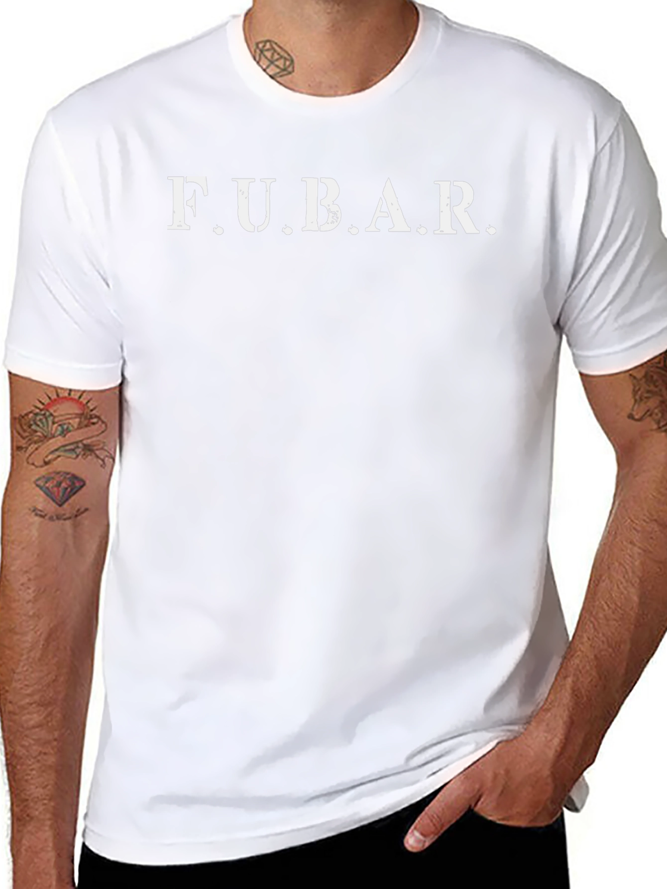 FUBAR Graphic T-Shirt - Black