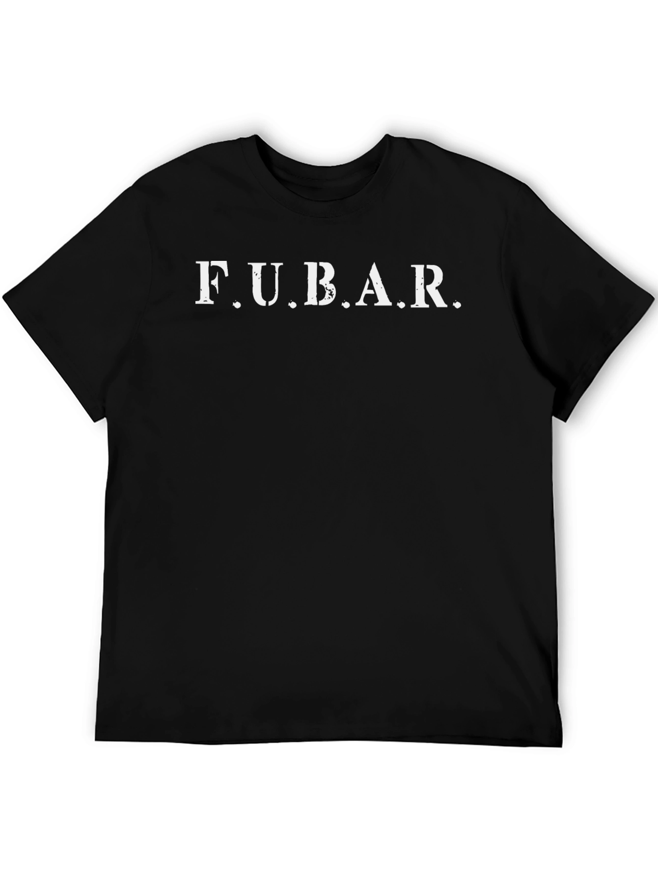 FUBAR Graphic T-Shirt - Black