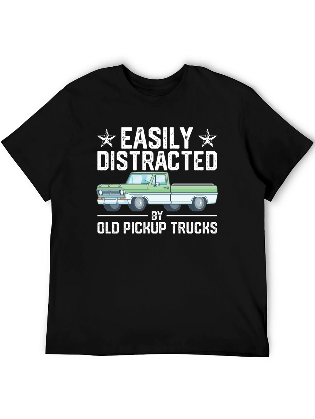 Easily Distracted By Old Pickup Trucks T-Shirt