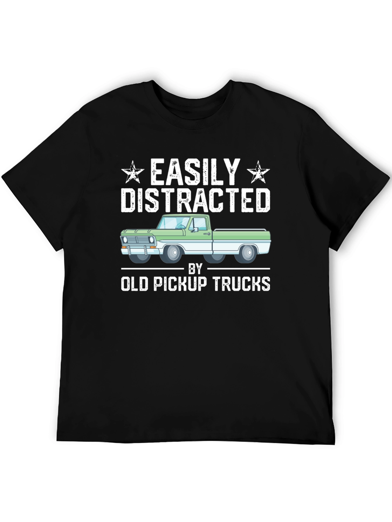 Easily Distracted By Old Pickup Trucks T-Shirt