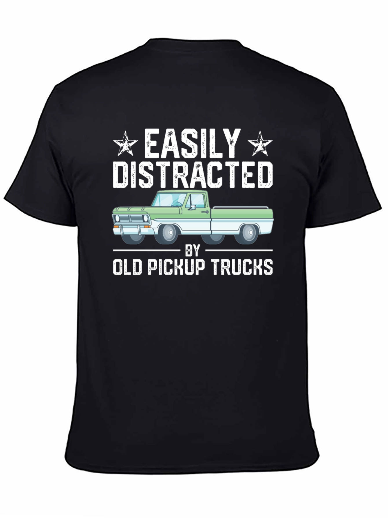 Easily Distracted By Old Pickup Trucks T-Shirt