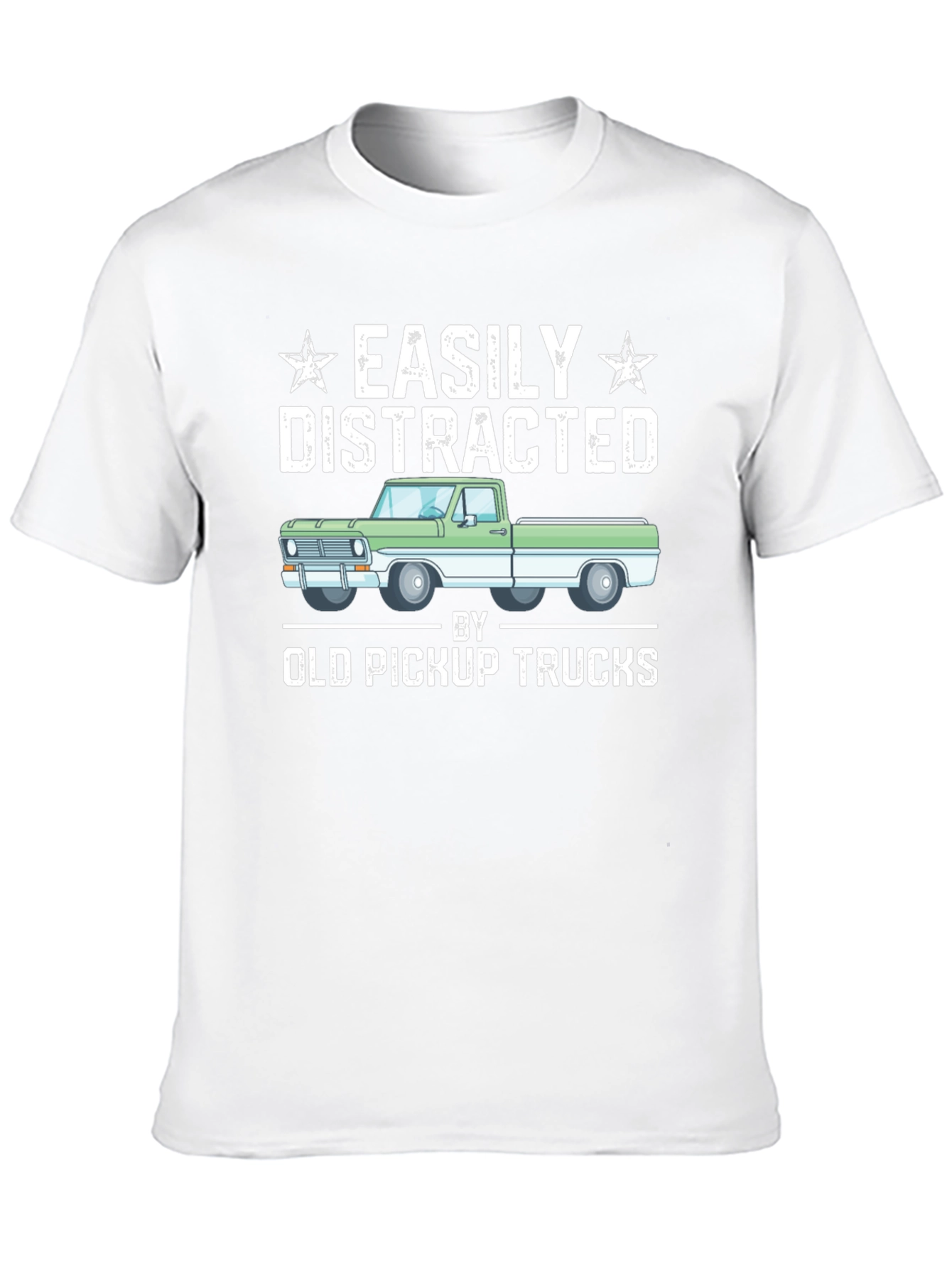 Easily Distracted By Old Pickup Trucks T-Shirt