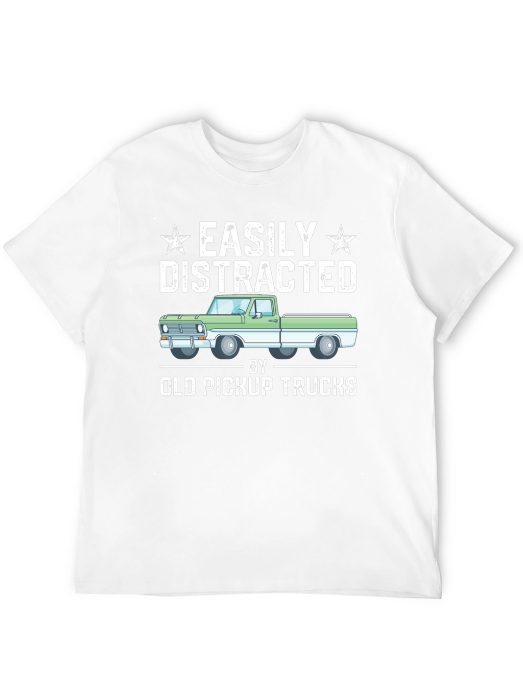 Easily Distracted By Old Pickup Trucks T-Shirt