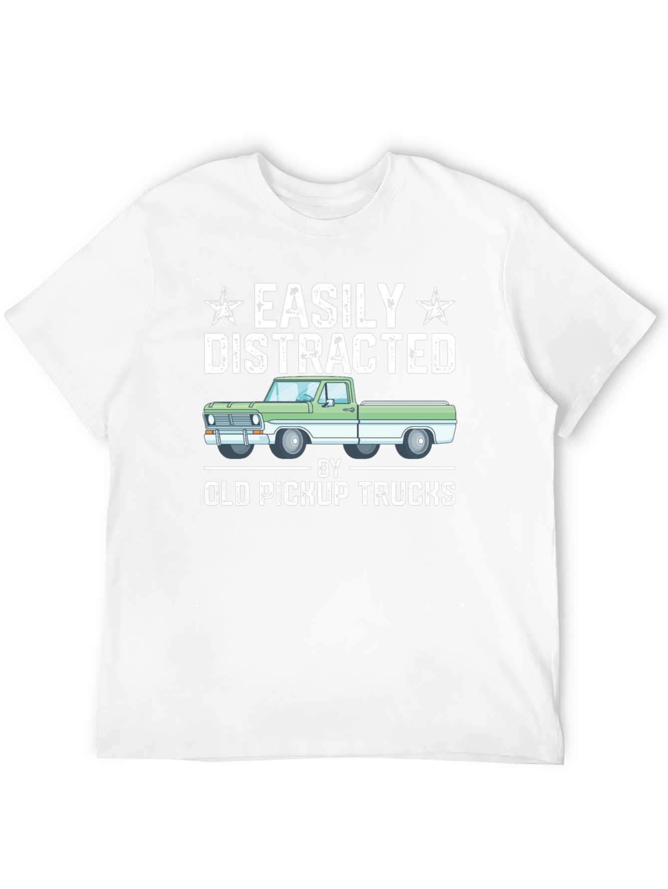 Easily Distracted By Old Pickup Trucks T-Shirt