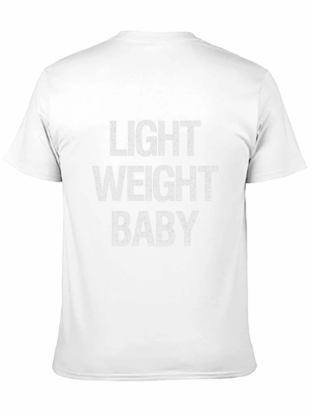 Light Weight Baby - Mens Black T-Shirt