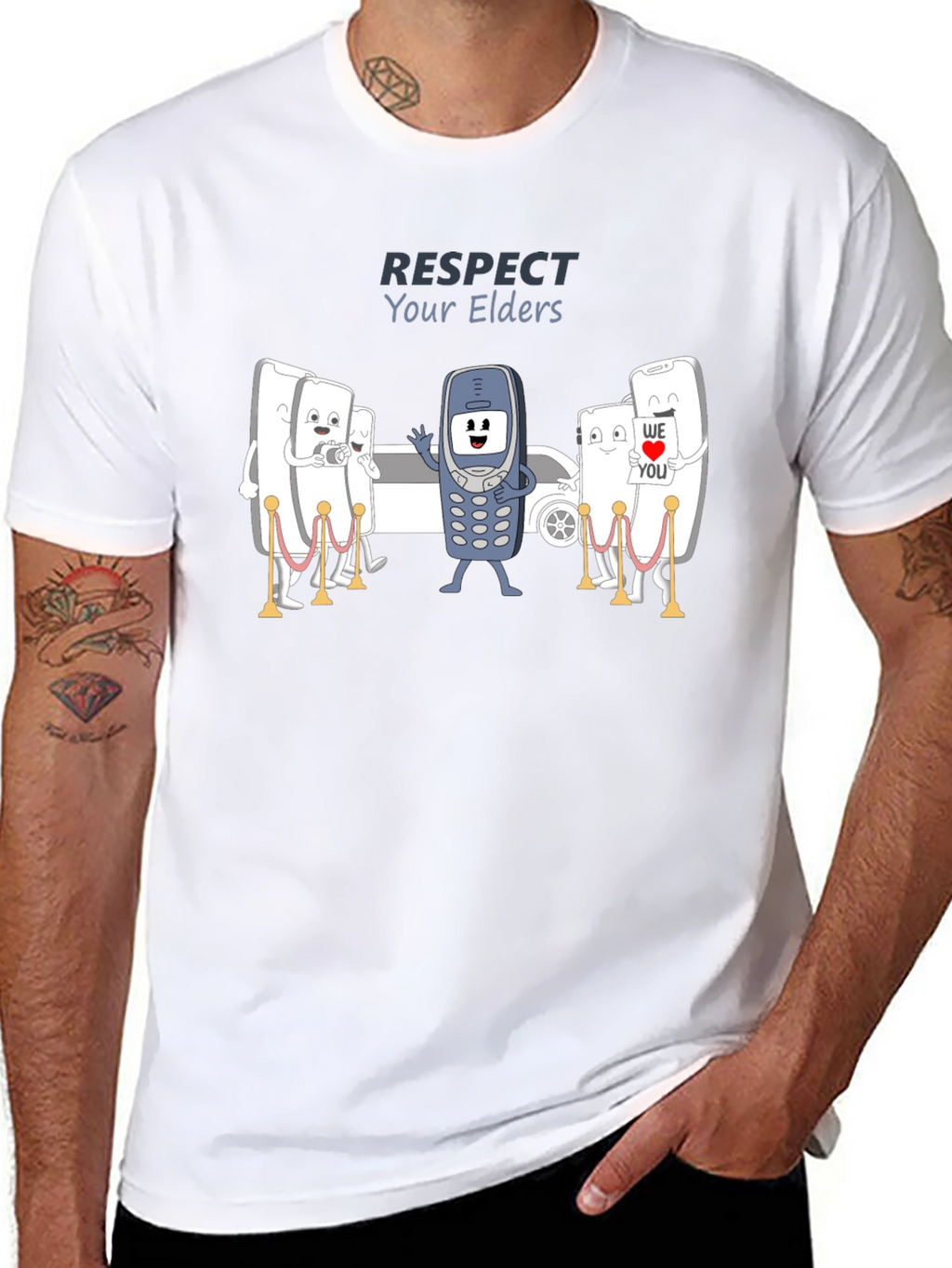 Respect Your Elders Graphic T-Shirt