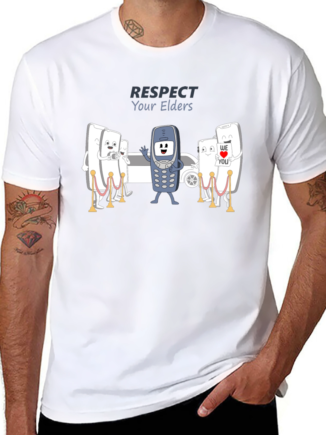 Respect Your Elders Graphic T-Shirt