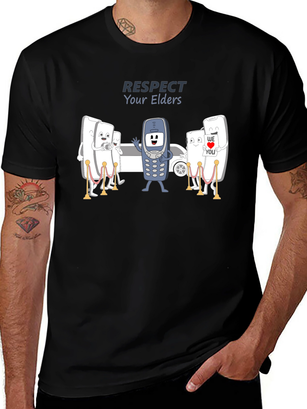 Respect Your Elders Graphic T-Shirt