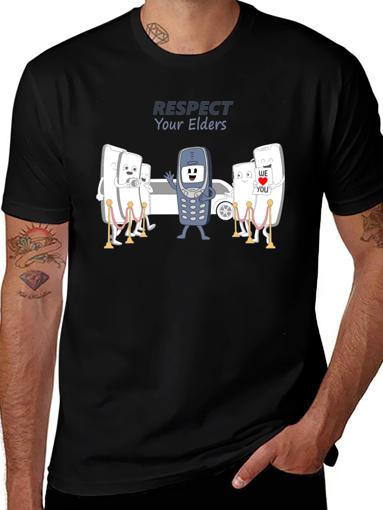 Respect Your Elders Graphic T-Shirt