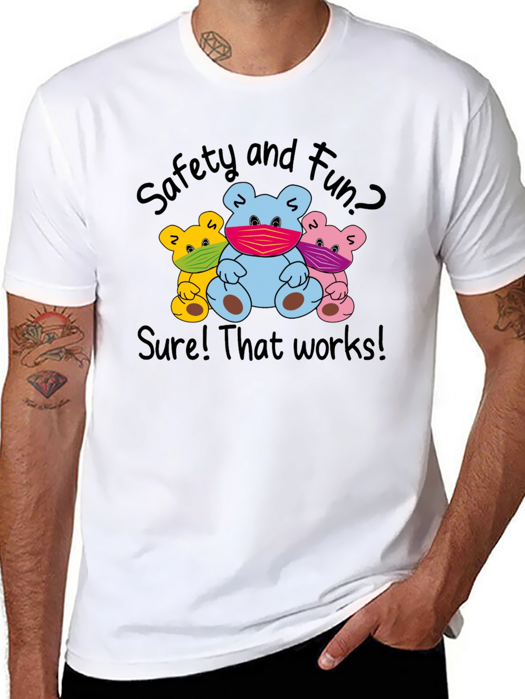 Safety & Fun Bears T-Shirt