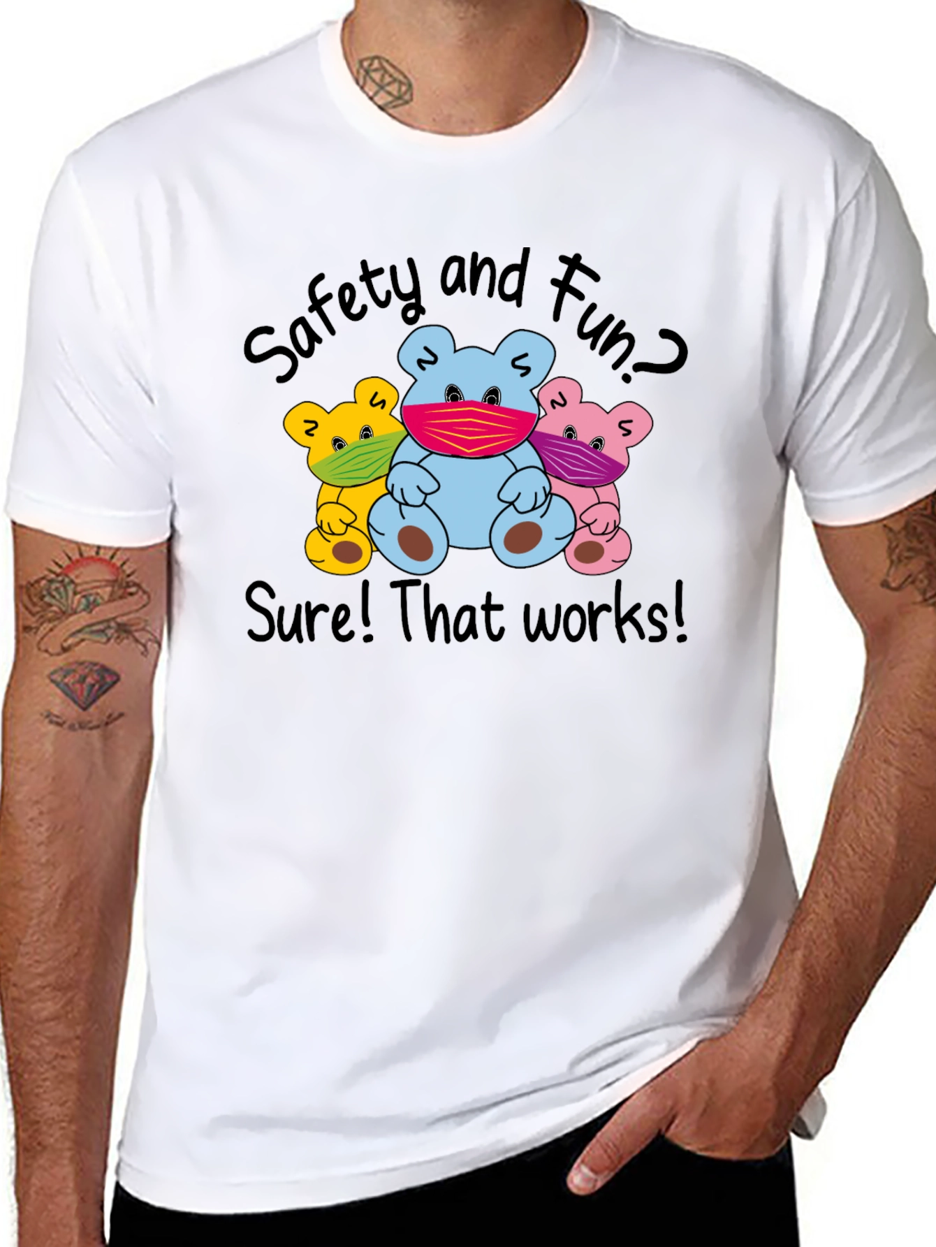 Safety & Fun Bears T-Shirt