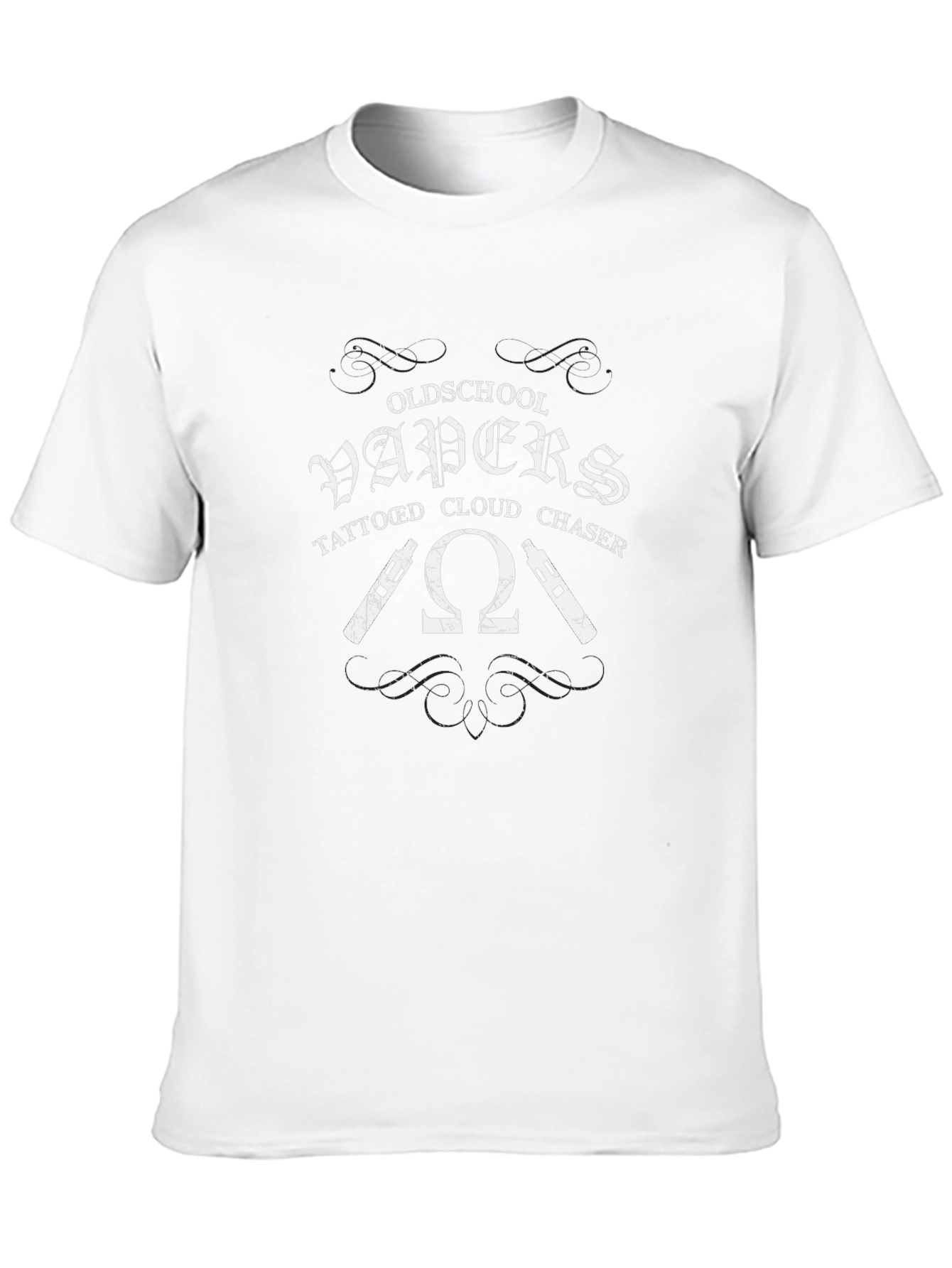 Oldschool Vapers T-Shirt - Tattooed Cloud Chaser