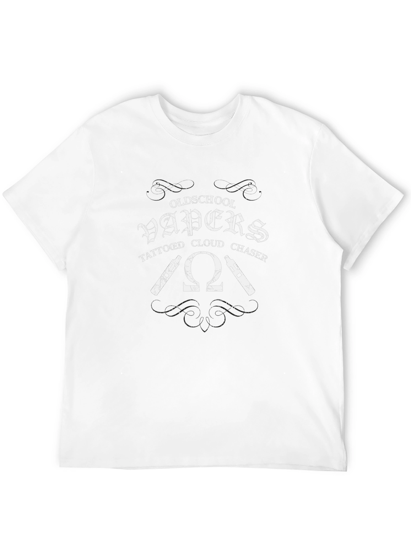 Oldschool Vapers T-Shirt - Tattooed Cloud Chaser