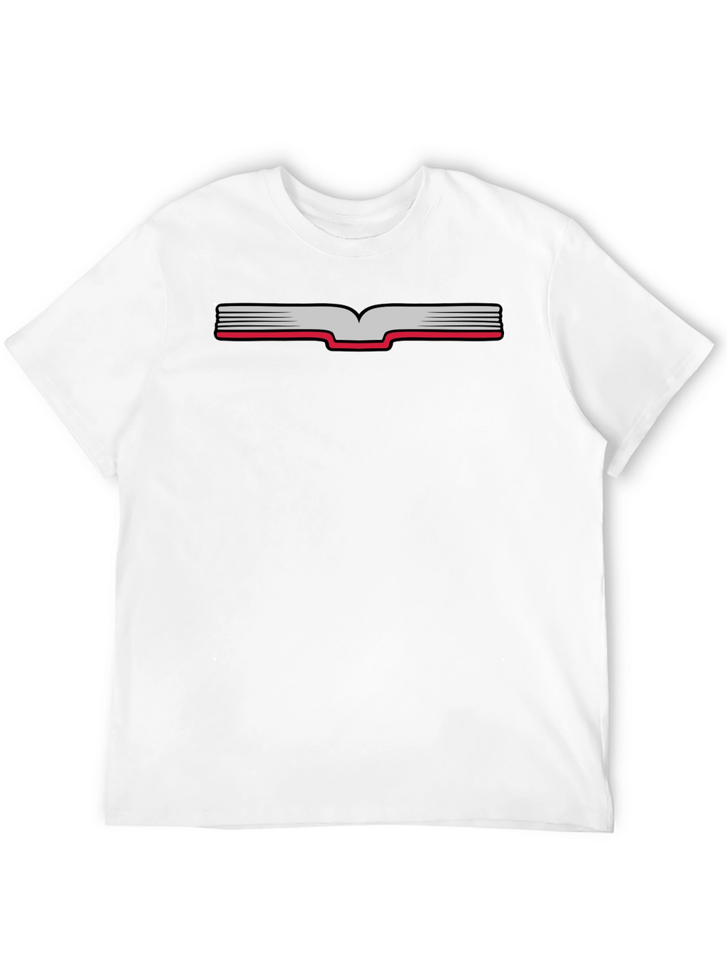 Open Book Graphic Tee - Black