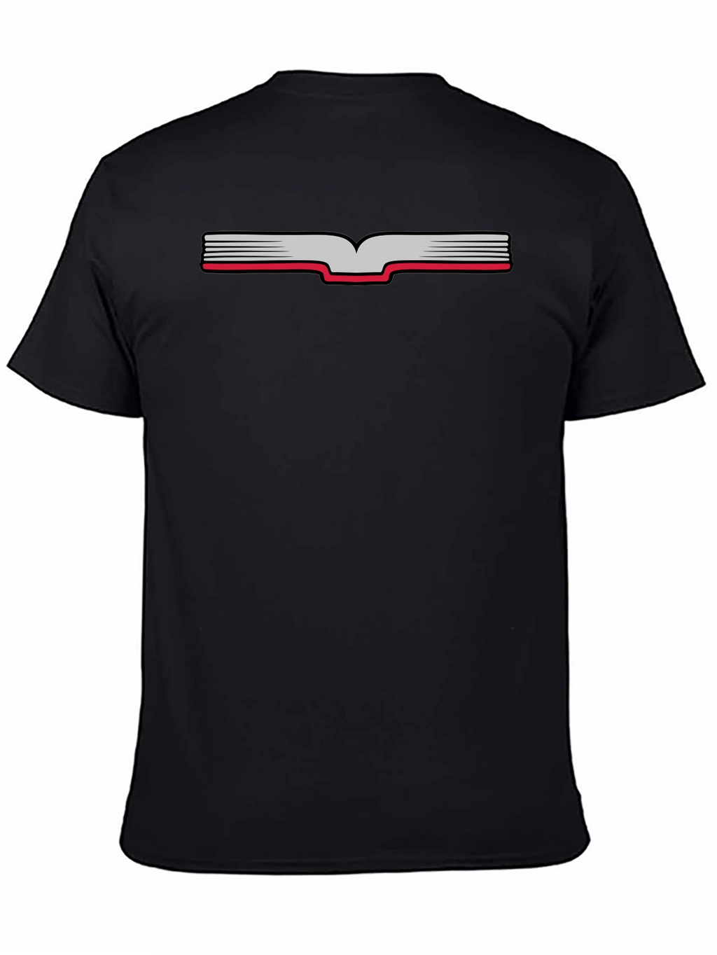 Open Book Graphic Tee - Black