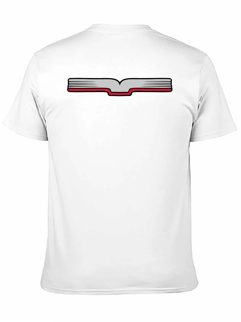 Open Book Graphic Tee - Black