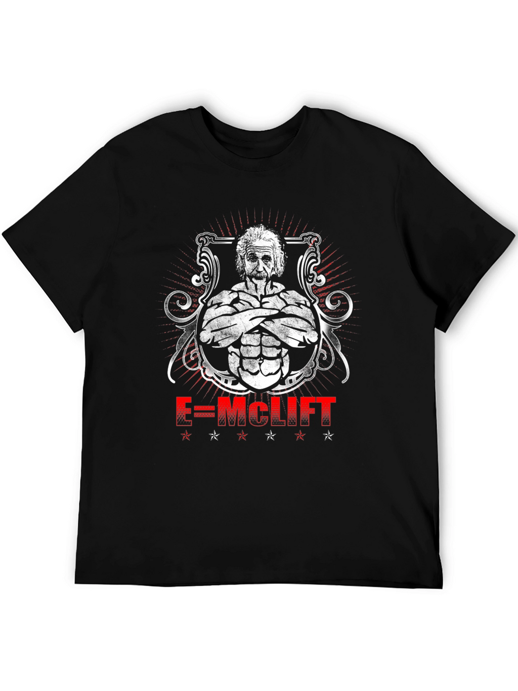 E=MCLIFT Einstein Gym T-Shirt