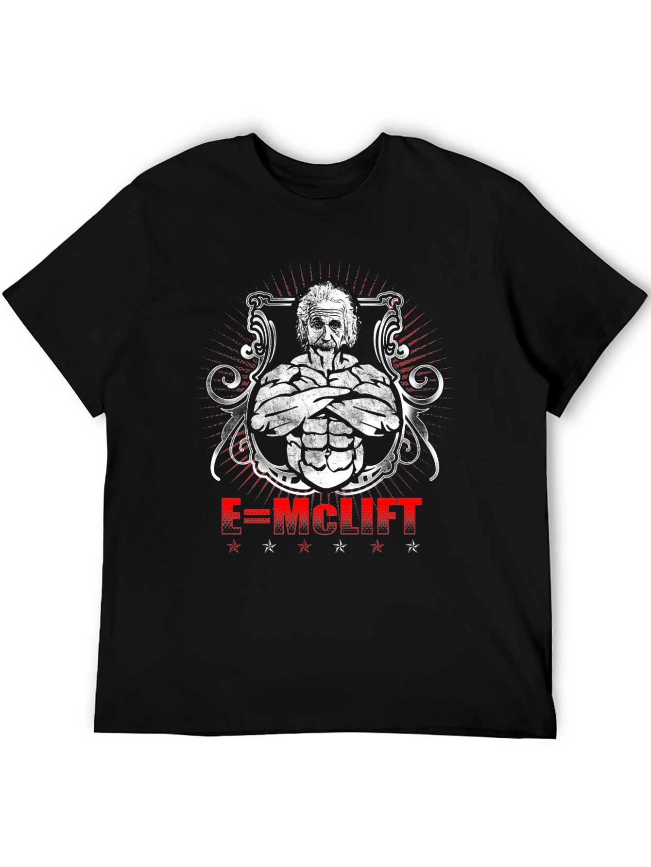 E=MCLIFT Einstein Gym T-Shirt