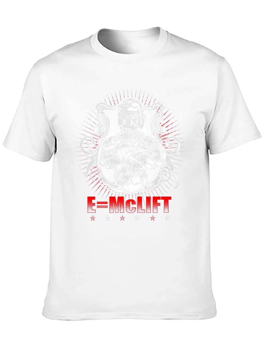 E=MCLIFT Einstein Gym T-Shirt