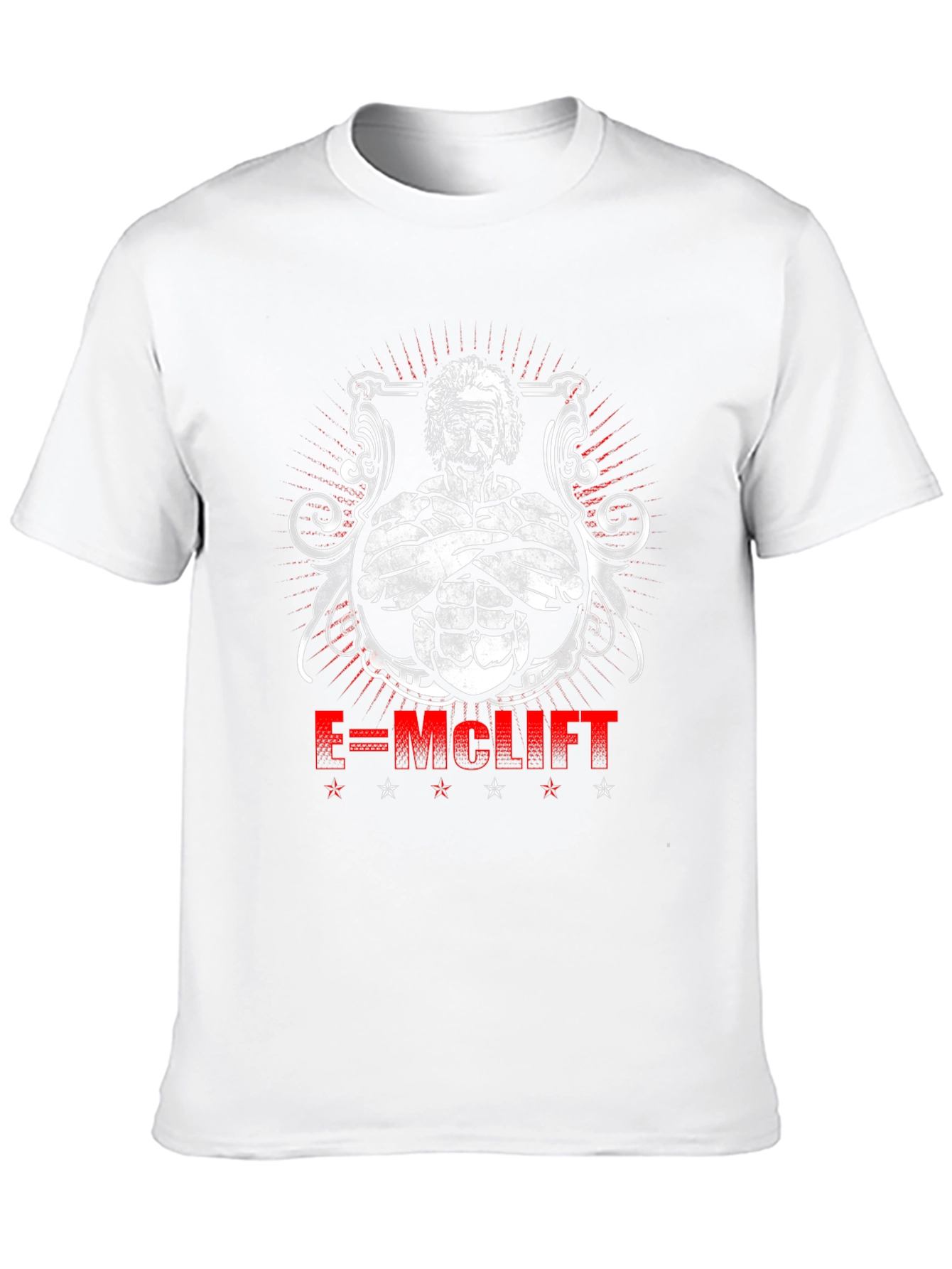 E=MCLIFT Einstein Gym T-Shirt