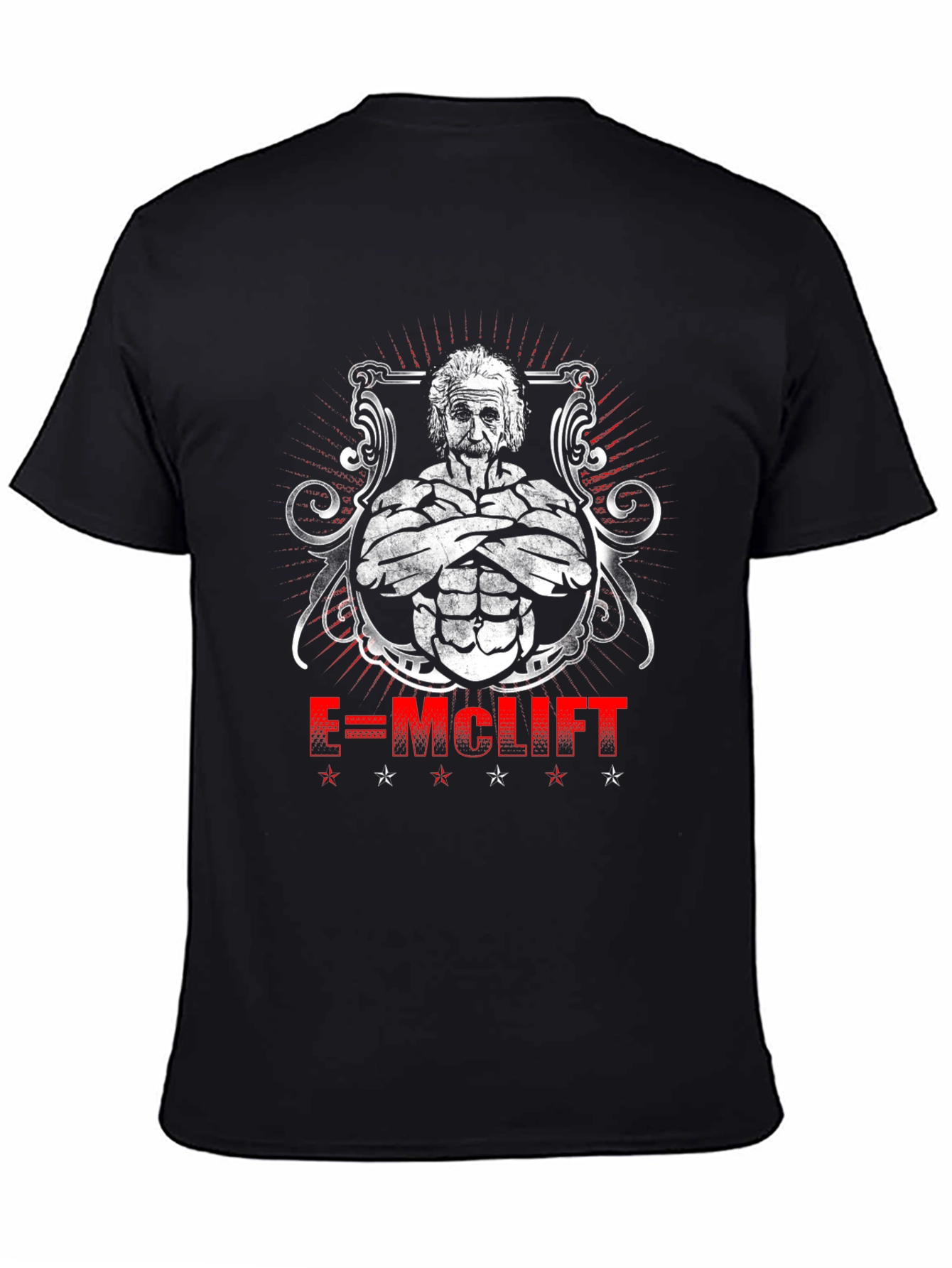 E=MCLIFT Einstein Gym T-Shirt