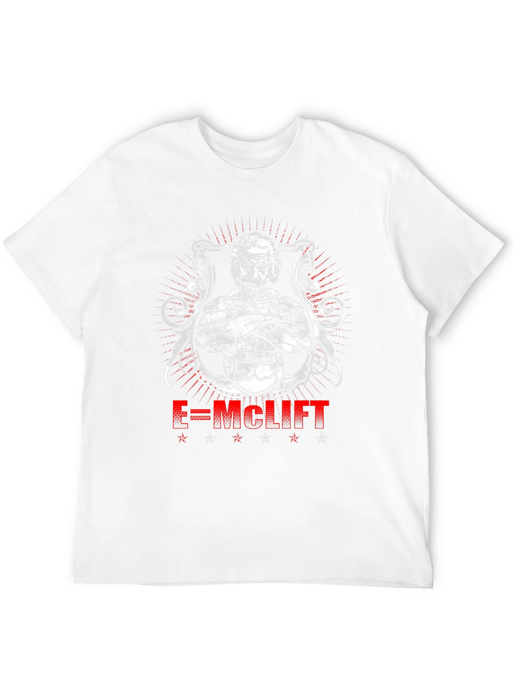 E=MCLIFT Einstein Gym T-Shirt