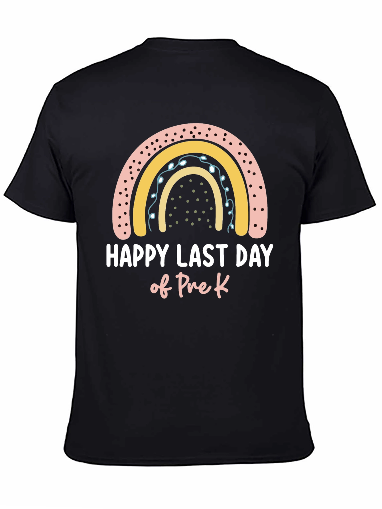 Happy Last Day of Pre-K Rainbow T-Shirt