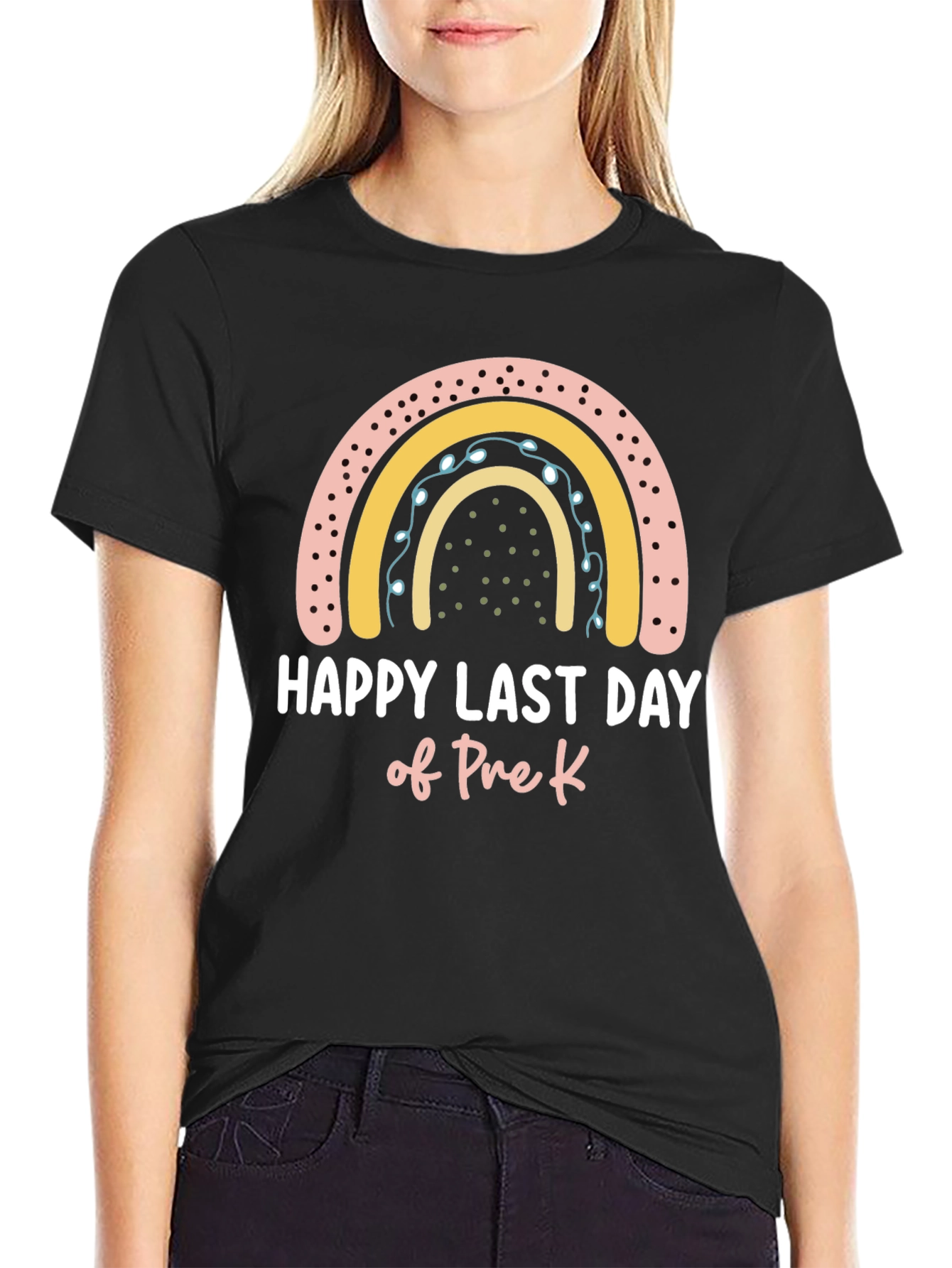 Happy Last Day of Pre-K Rainbow T-Shirt