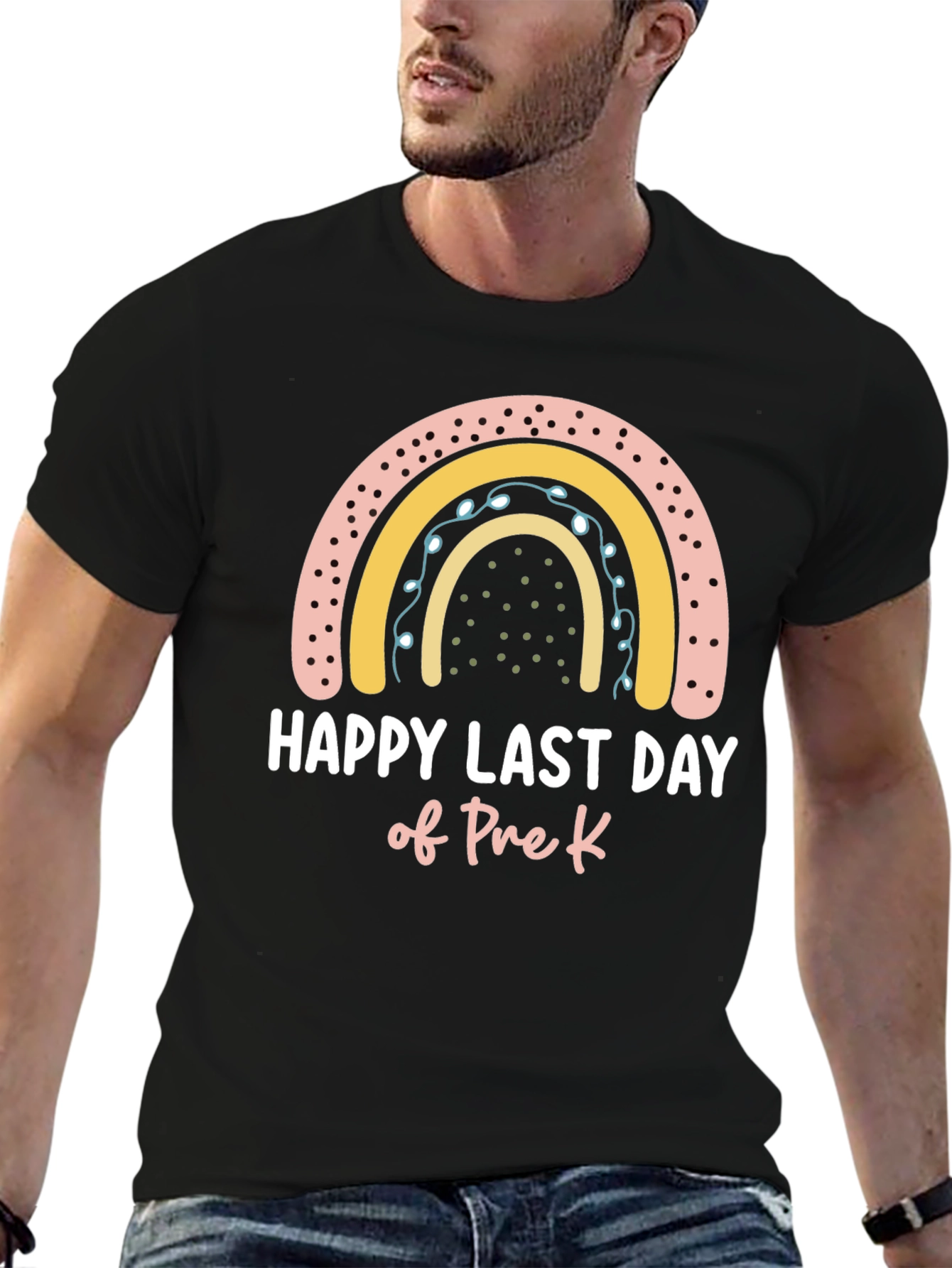 Happy Last Day of Pre-K Rainbow T-Shirt