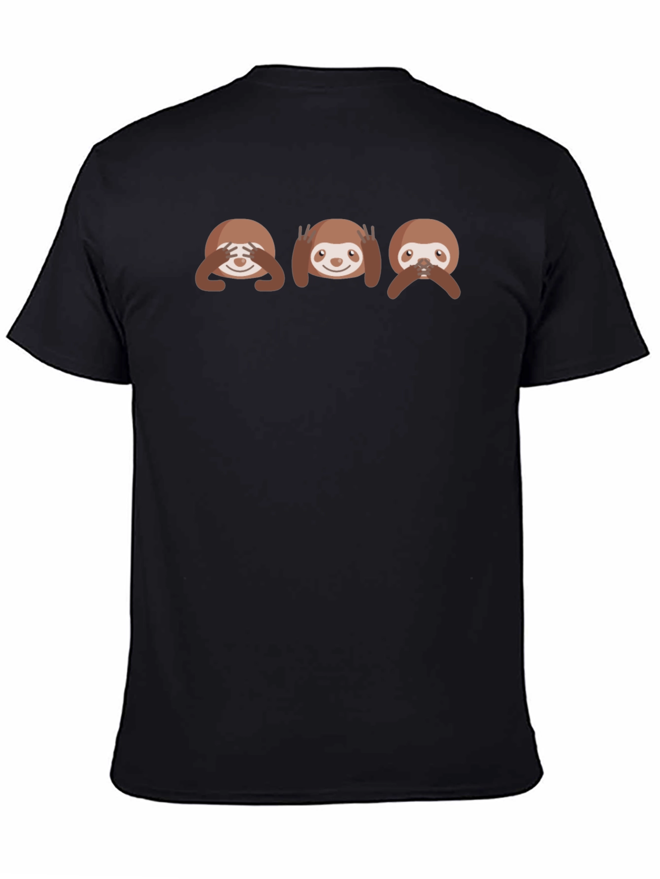 Sloth See Hear Speak No Evil Graphic T-Shirt