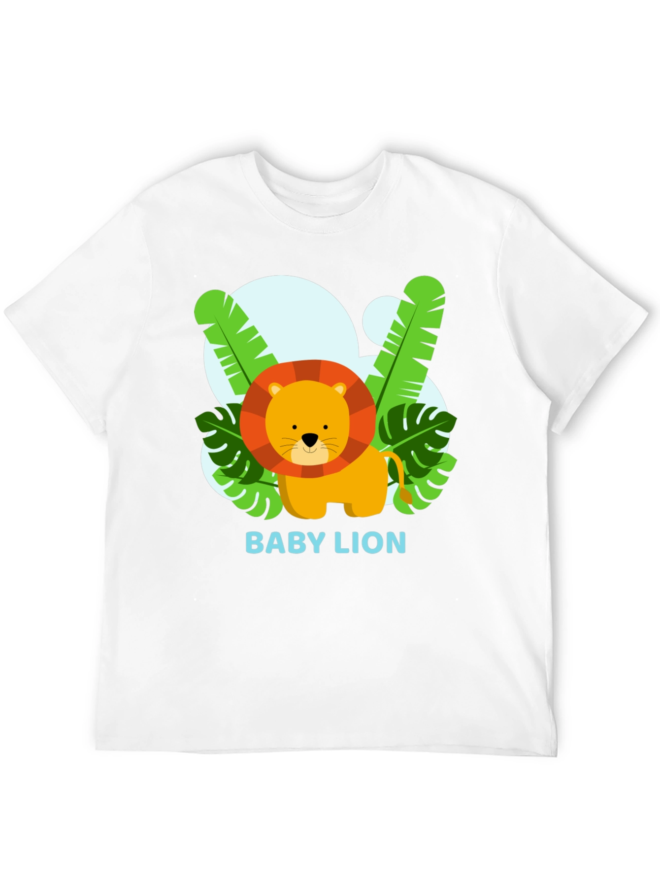 Cute Baby Lion Graphic T-Shirt