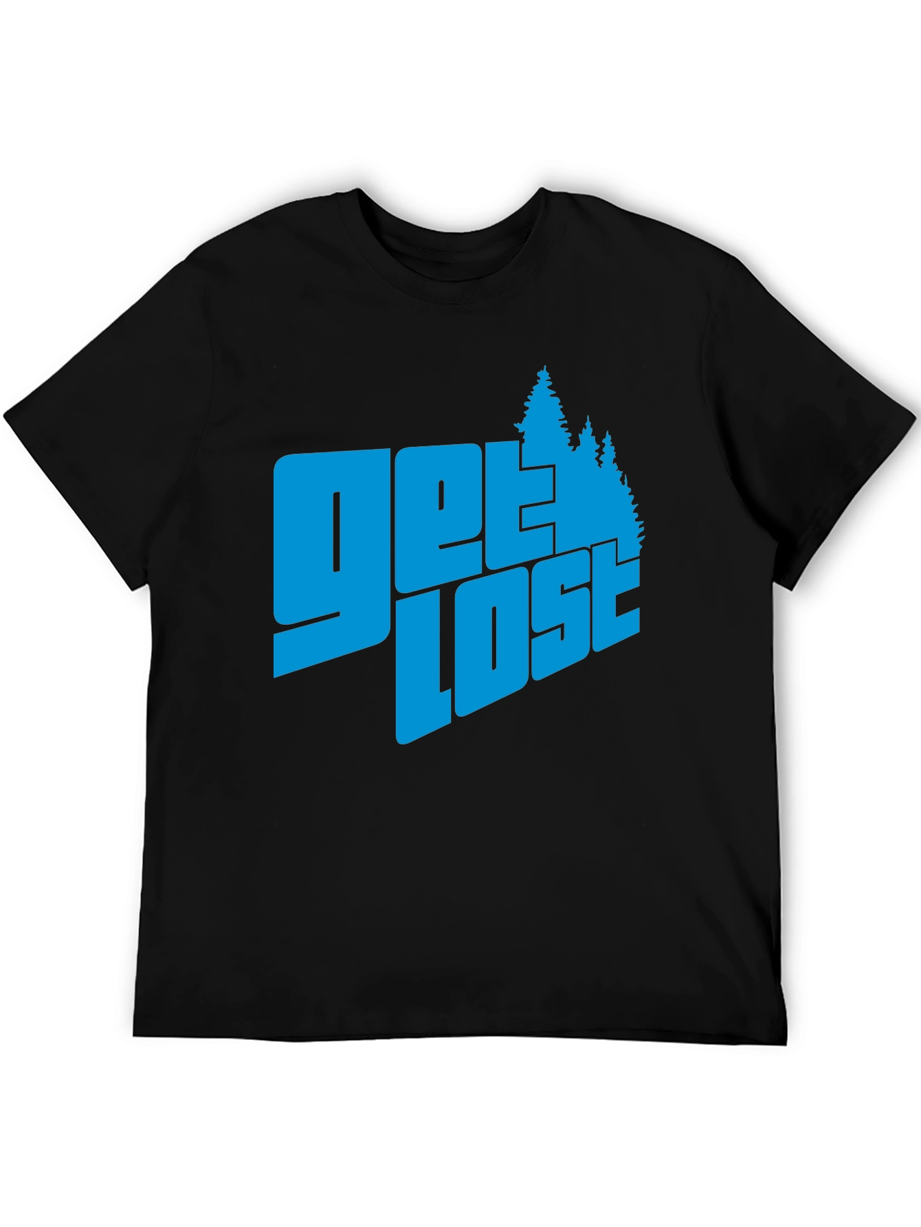 Get Lost Adventure T-Shirt - Tree Design
