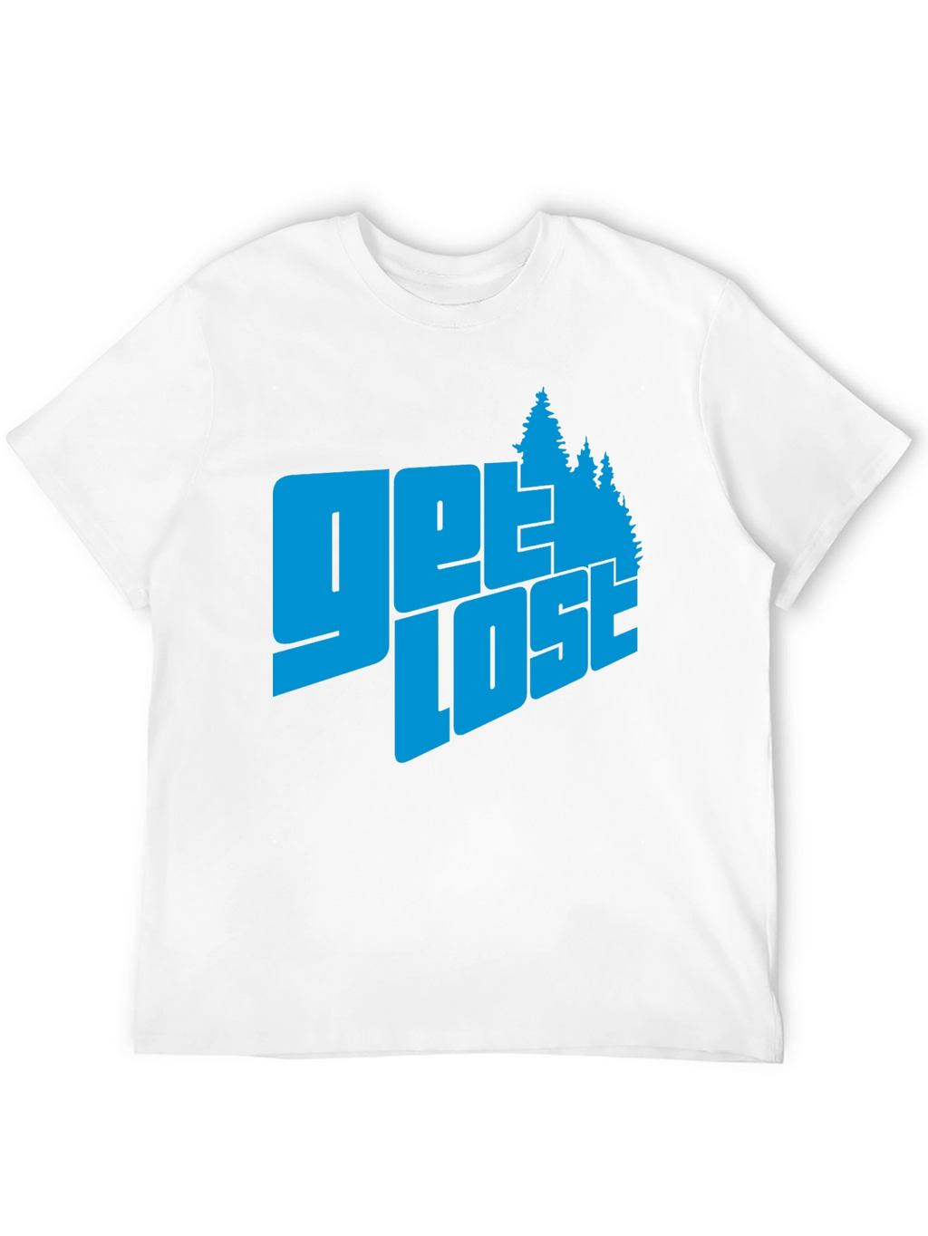 Get Lost Adventure T-Shirt - Tree Design