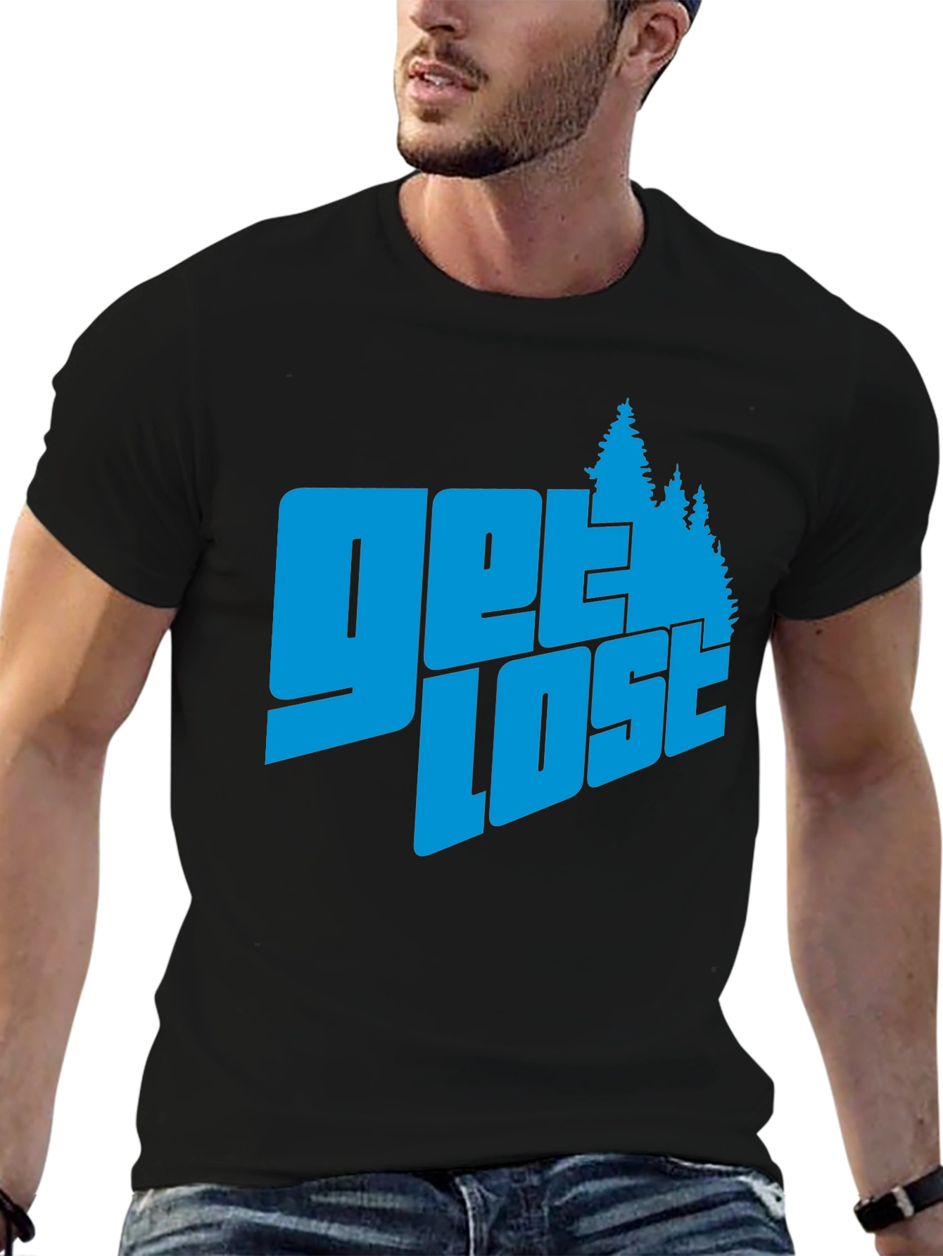 Get Lost Adventure T-Shirt - Tree Design