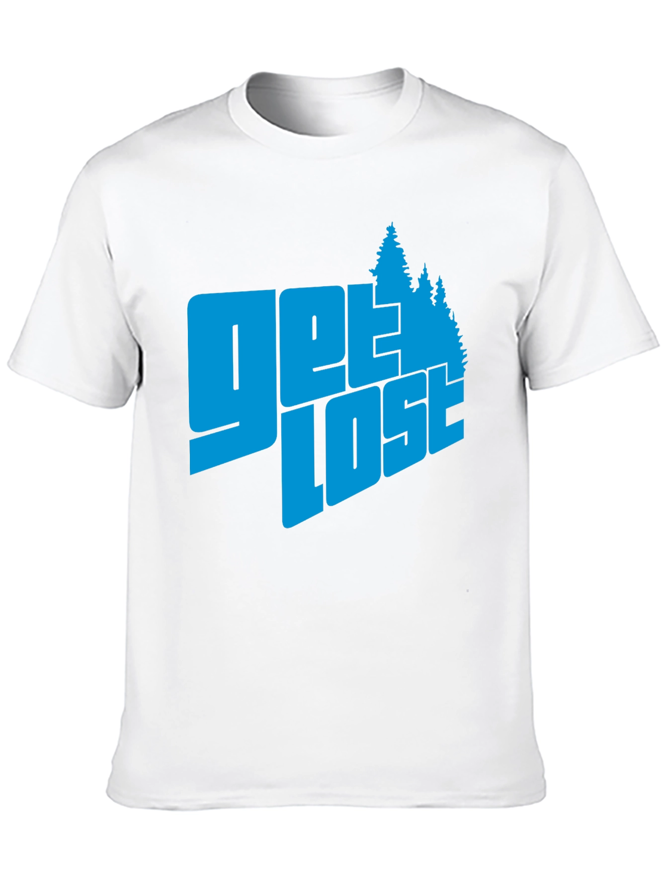 Get Lost Adventure T-Shirt - Tree Design