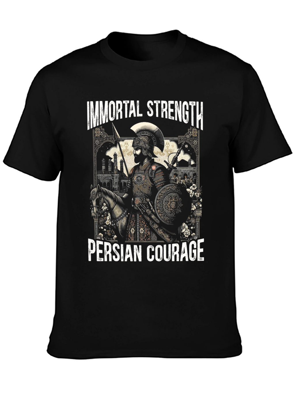 Immortal Strength Persian Courage Graphic Tee