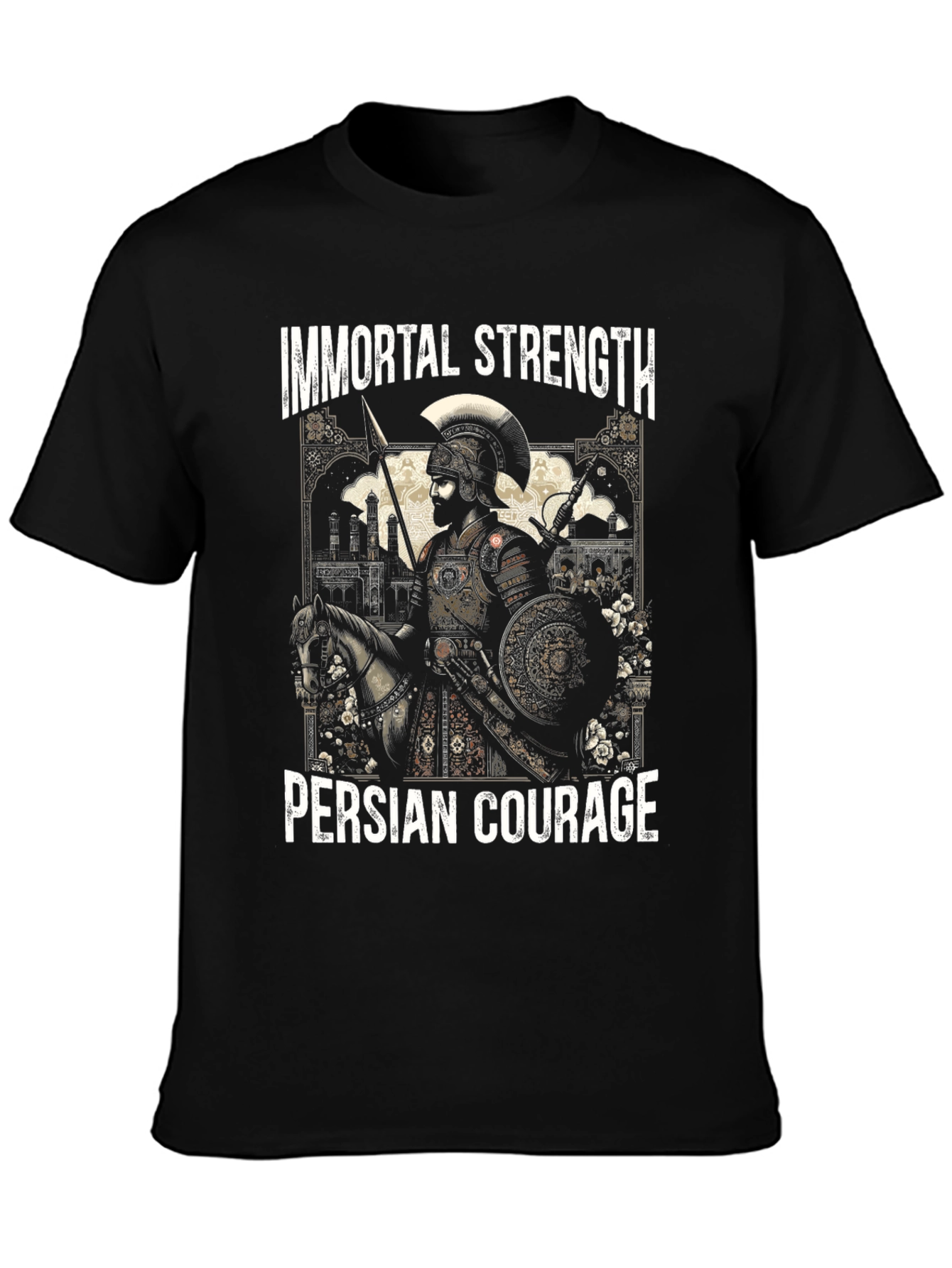 Immortal Strength Persian Courage Graphic Tee