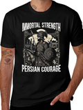 Immortal Strength Persian Courage Graphic Tee