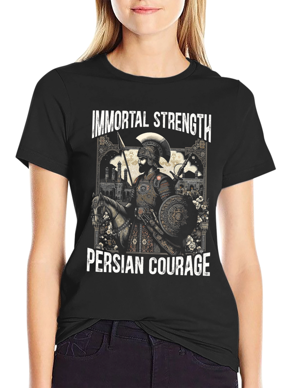 Immortal Strength Persian Courage Graphic Tee